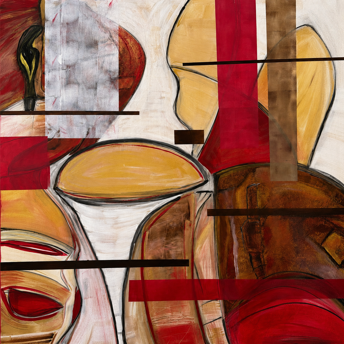 Boozy Print - Original Artwork by Lori Miller