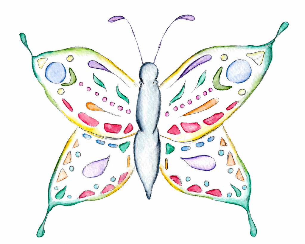 Butterfly Print - Original Artwork by Amanda Rosmann