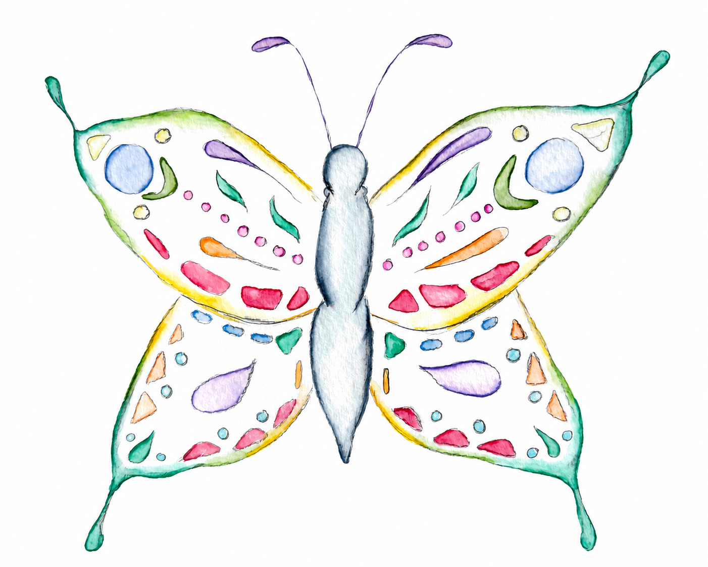 Butterfly Print - Original Artwork by Amanda Rosmann