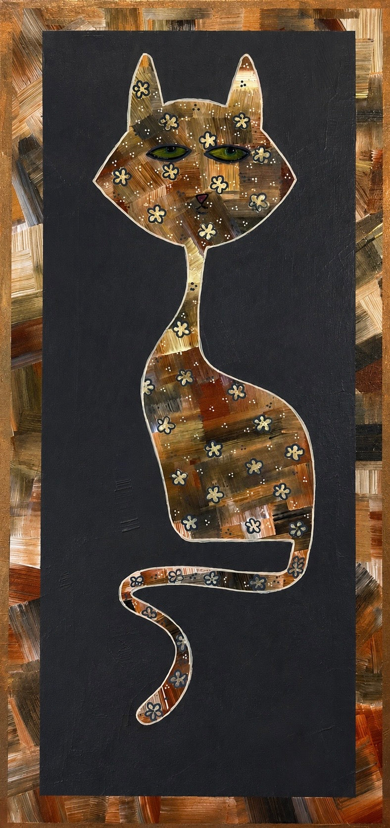 Calico Cat 18x36