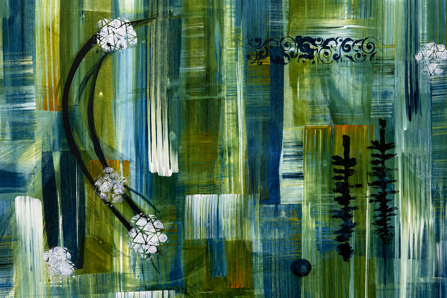 Check Me Print - Original Artwork by Lori Miller
