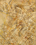 Circles 30x40 - Original Artwork by Lori Miller