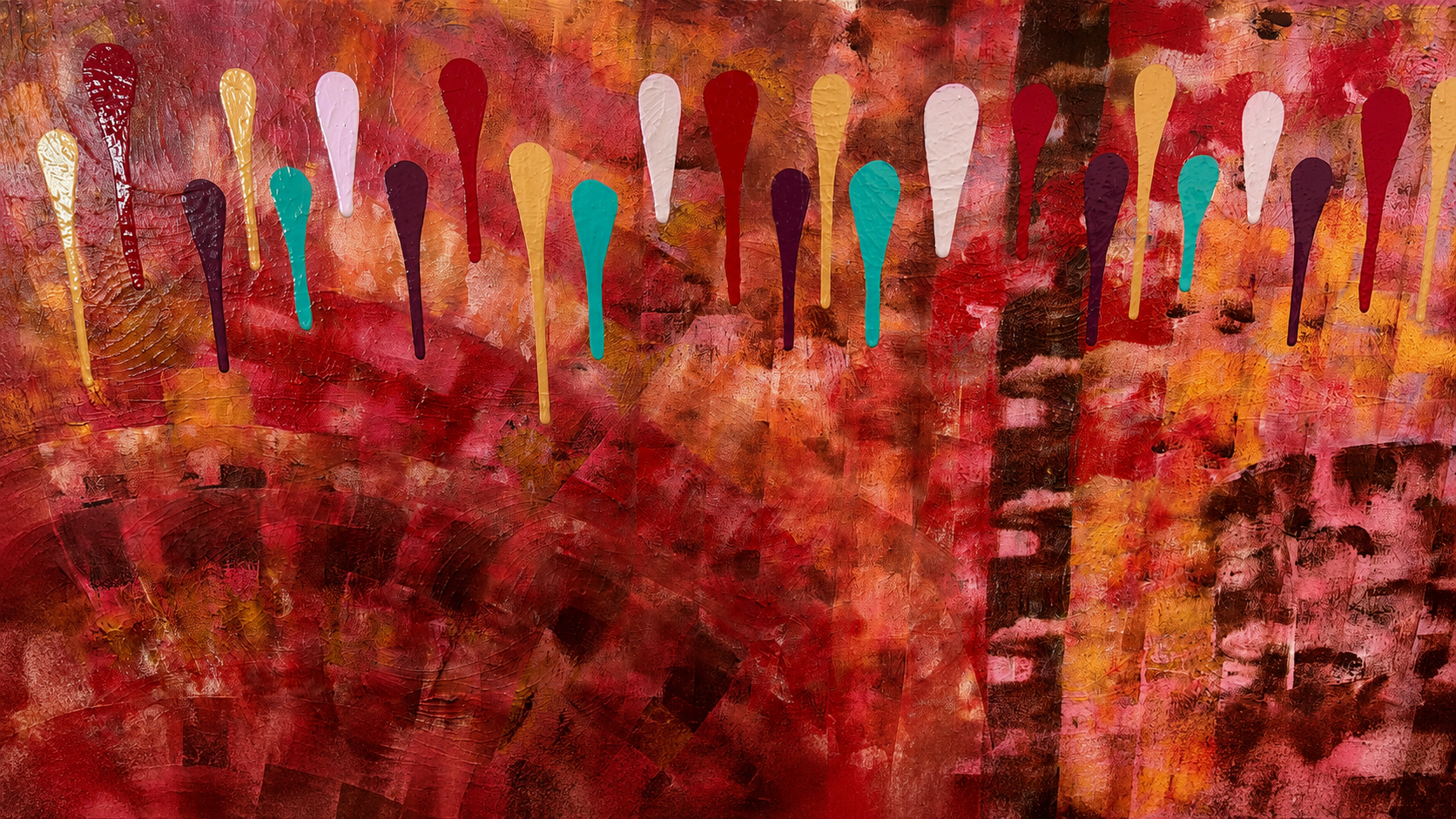 Drips Print - Original Artwork by Lori Miller