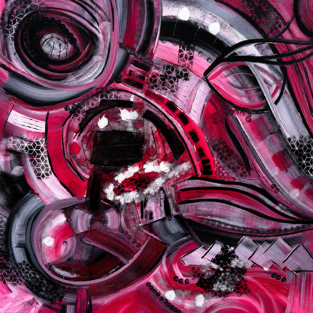 Fidget Print - Original Artwork by Lori Miller