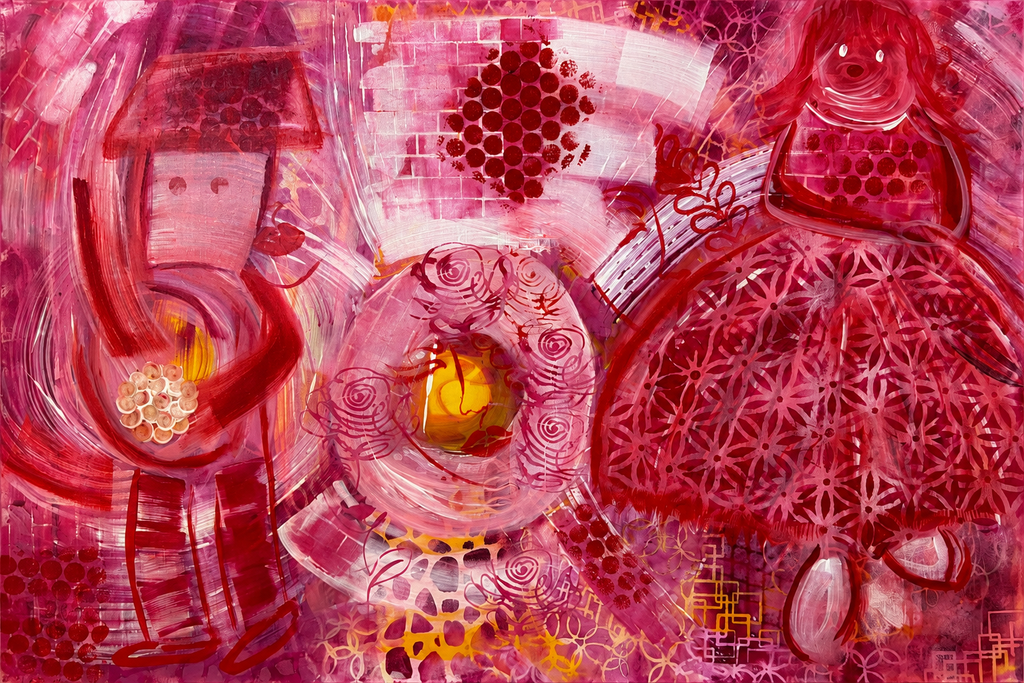First Date Print - Original Artwork by Lori Miller