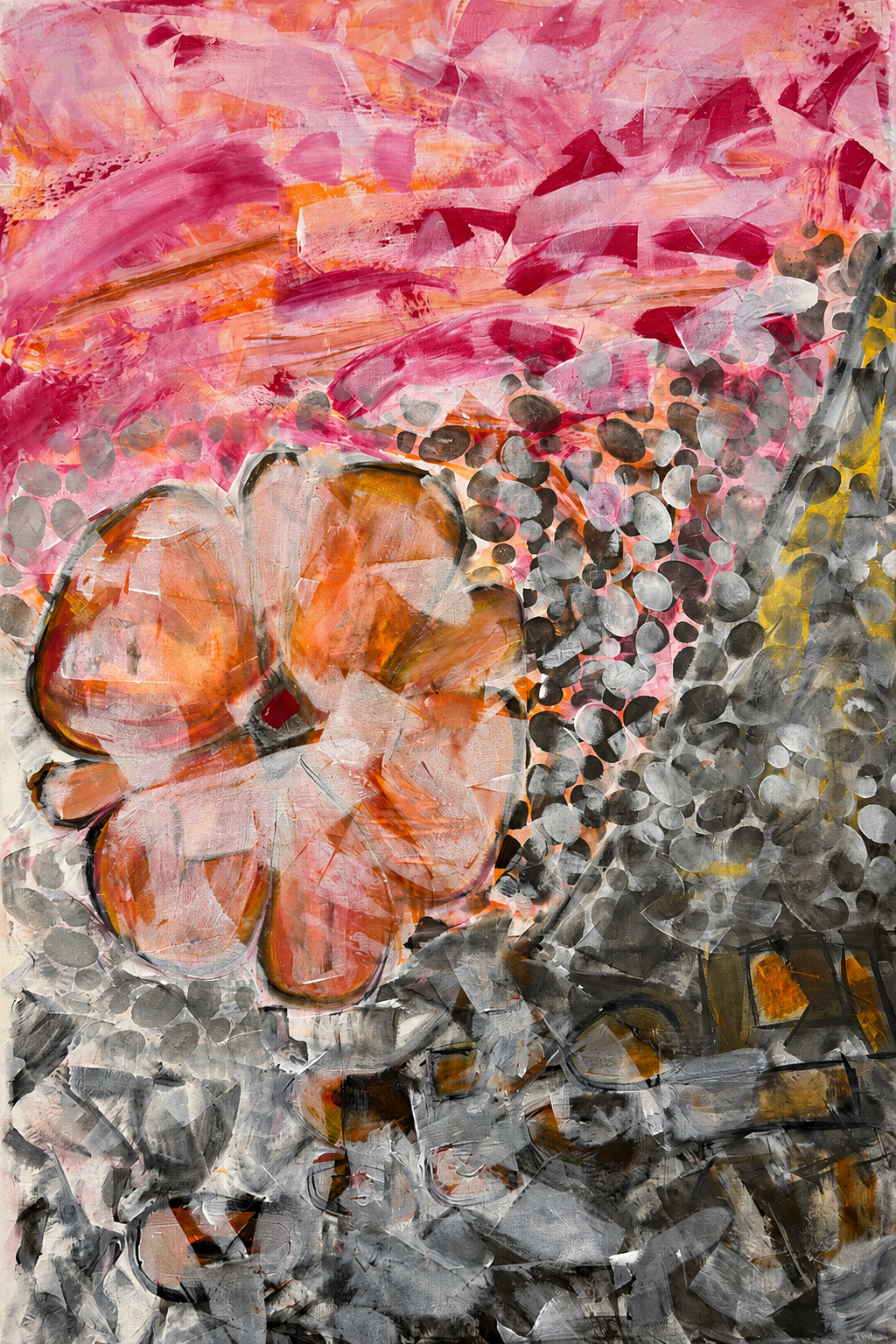 Flower Power 24x36 - Original Artwork by Lori Miller