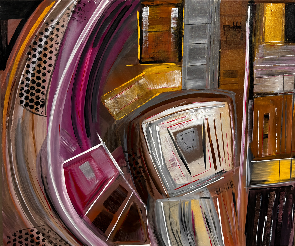 Inside the City Print - Original Artwork by Lori Miller