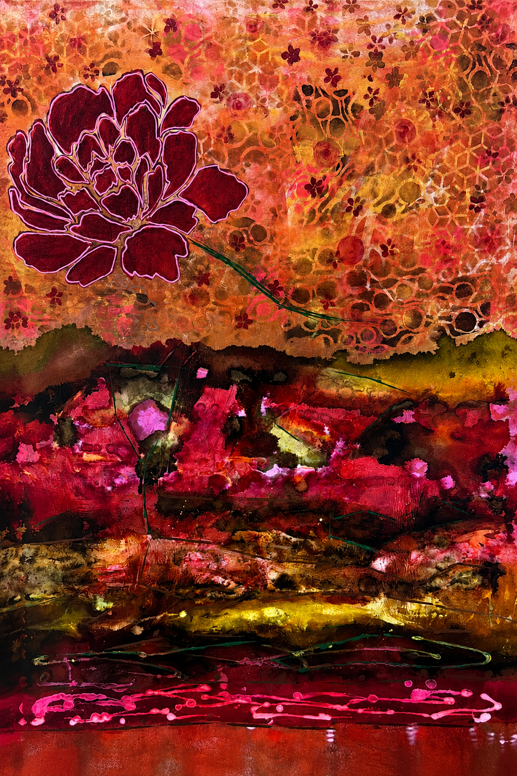 Peony Print - Original Artwork by Lori Miller