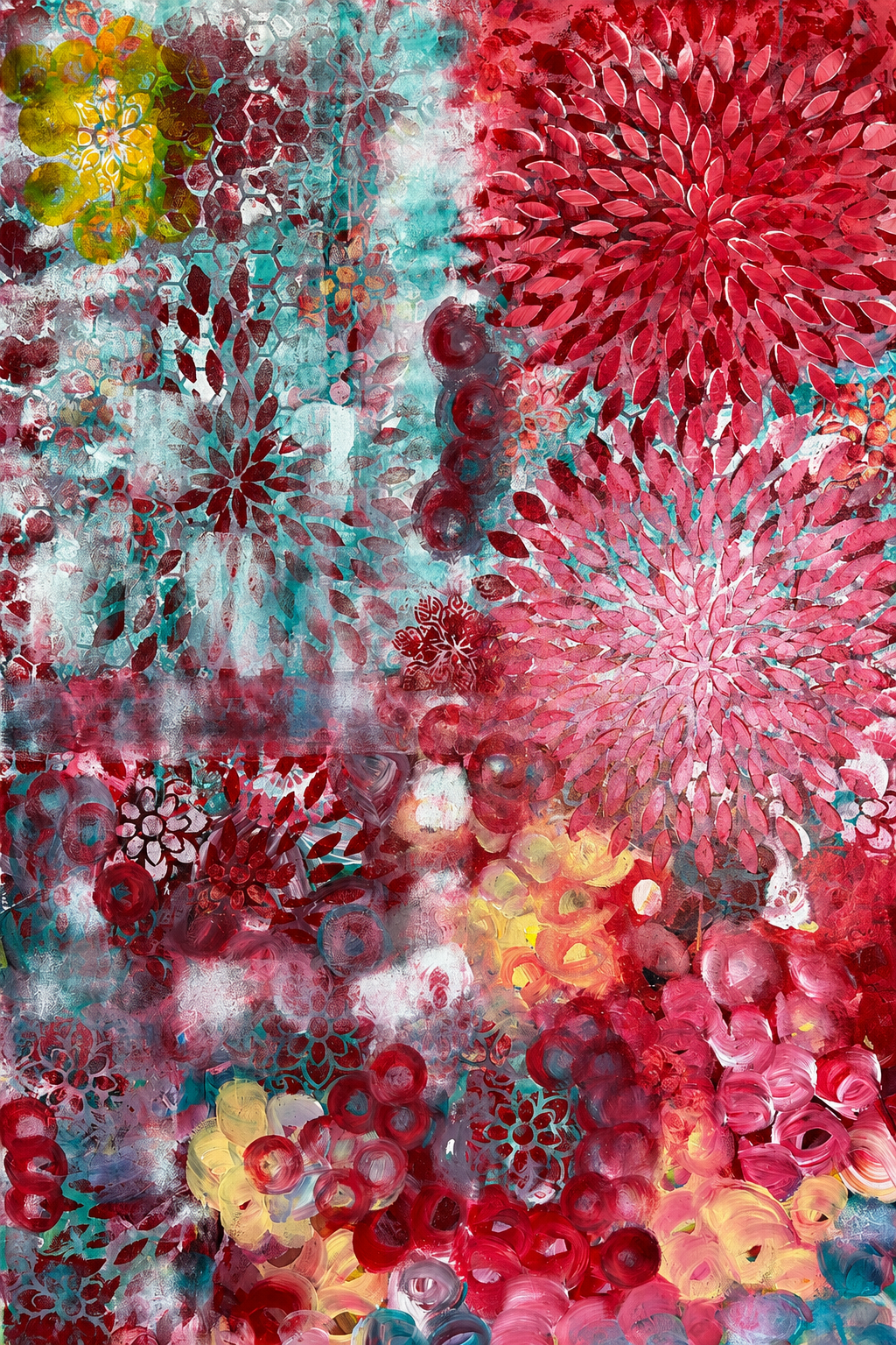 Puffs Print - Original Artwork by Lori Miller