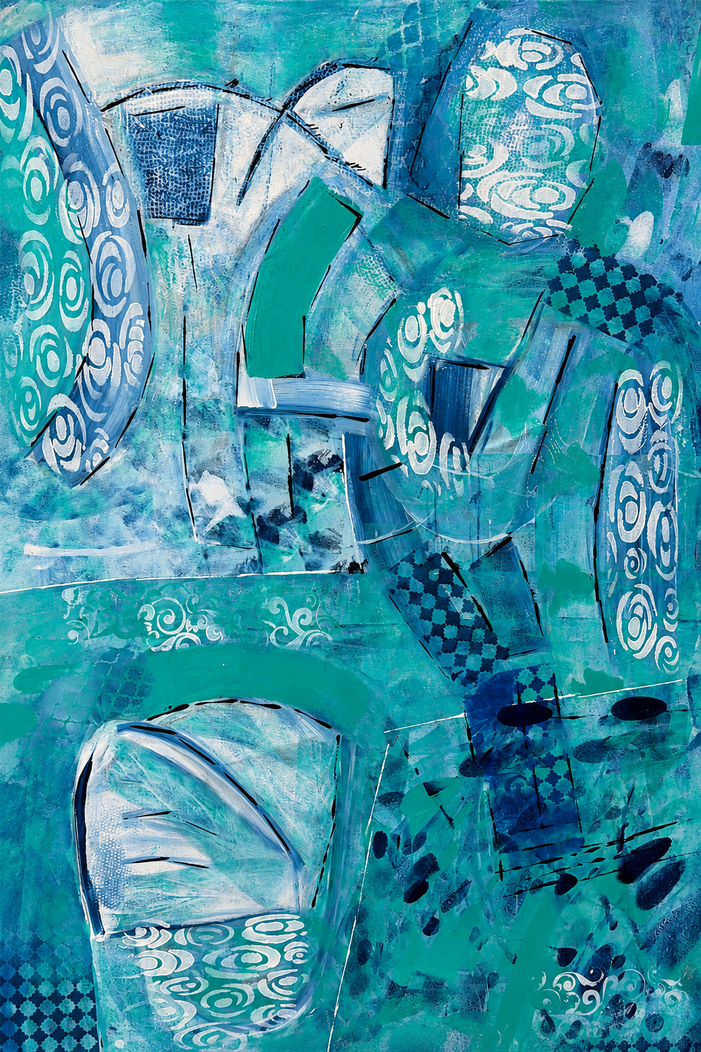 Ski Life Print - Original Artwork by Lori Miller