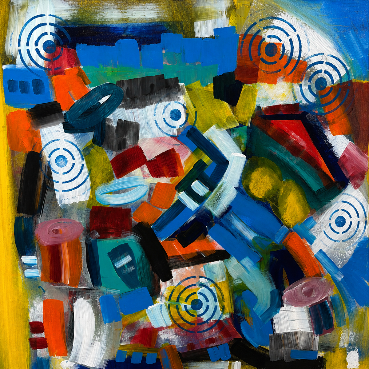Space Walk Print - Original Artwork by Lori Miller