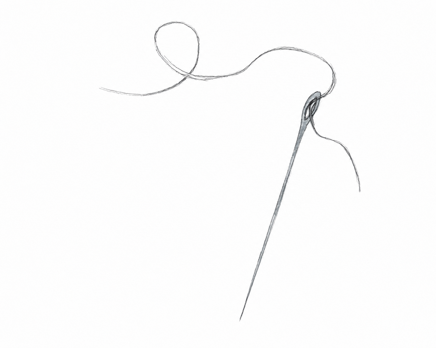 Thread the Needle Print - Original Artwork by Amanda Rosmann